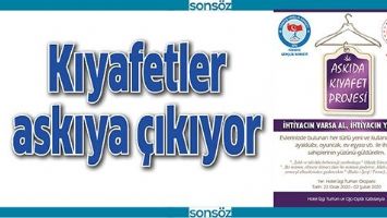 KIYAFETLER ASKIYA &Ccedil;IKIYOR