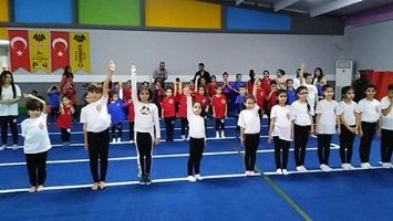 JİMNASTİK FESTİVALİ SONA ERDİ