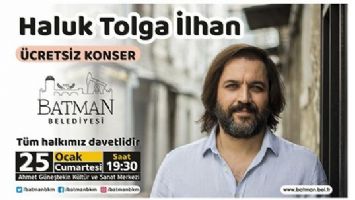 TOLGA İLHAN KONSERİ &Uuml;CRETSİZ