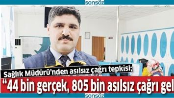 SAĞLIK M&Uuml;D&Uuml;R&Uuml;&rsquo;NDEN ASILSIZ &Ccedil;AĞRI TEPKİSİ