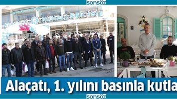 ALA&Ccedil;ATI, 1. YILINI BASINLA KUTLADI