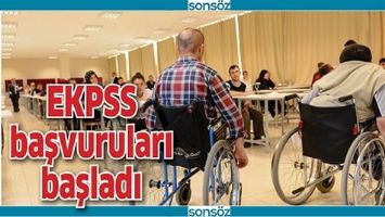EKPSS BAŞVURULARI BAŞLADI