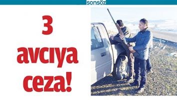 3 AVCIYA CEZA!
