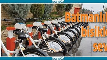 BATMANLILAR BİSİKLETİ SEVDİ