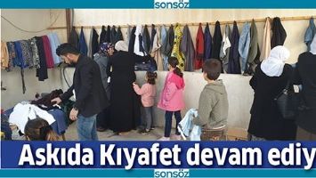 ASKIDA KIYAFET DEVAM EDİYOR