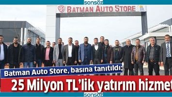 25 MİLYON TL&rsquo;LİK YATIRIM HİZMETTE