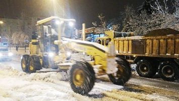 BELEDİYE KAR TEYAKKUZUNDA