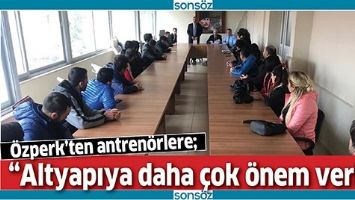 &ldquo;ALTYAPIYA DAHA &Ccedil;OK &Ouml;NEM VERİN&rdquo;