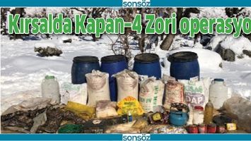 KIRSALDA KAPAN&ndash;4 ZORİ OPERASYONU