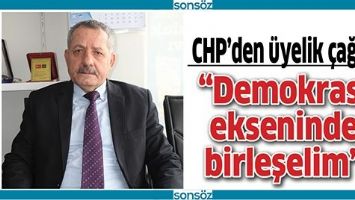 &ldquo;DEMOKRASİ EKSENİNDE BİRLEŞELİM&rdquo;