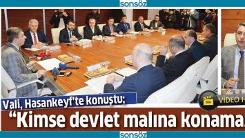 &ldquo;KİMSE DEVLET MALINA KONAMAZ&rdquo;