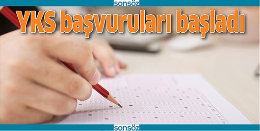 YKS BAŞVURULARI BAŞLADI