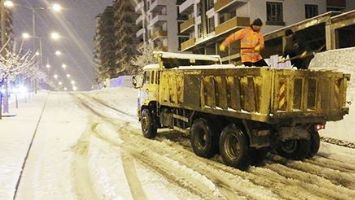 BELEDİYE 336 TON TUZ T&Uuml;KETTİ