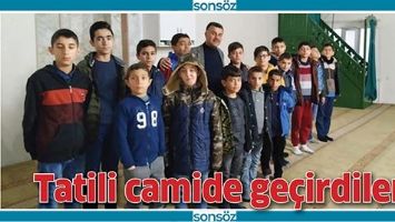 TATİLİ CAMİDE GE&Ccedil;İRDİLER