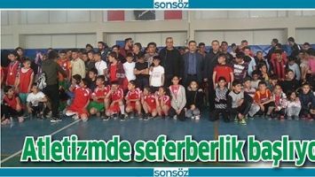 ATLETİZMDE SEFERBERLİK BAŞLIYOR
