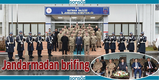 JANDARMADAN BRİFİNG