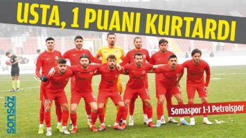 USTA, 1 PUANI KURTARDI