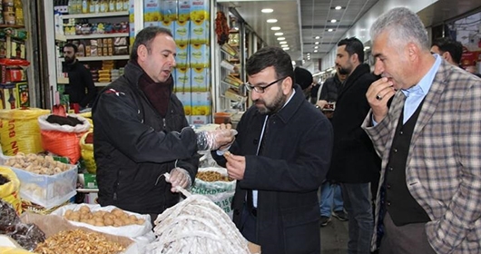 ESNAF ZİYARETLERİNE DEVAM