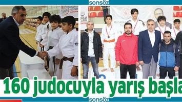 160 JUDOCUYLA YARIŞ BAŞLADI
