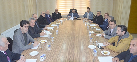 AK PARTİ&rsquo;DE BAŞKANLAR TOPLANTISI