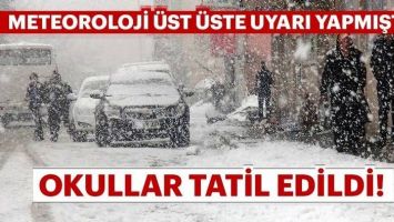 OKULLARA KAR ENGELİ