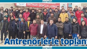 ANTREN&Ouml;RLERLE TOPLANTI