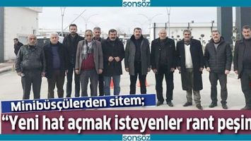 &ldquo;YENİ HAT A&Ccedil;MAK İSTEYENLER RANT PEŞİNDE&rdquo;