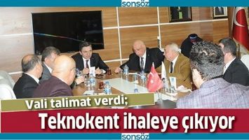 TEKNOKENT İHALEYE &Ccedil;IKIYOR