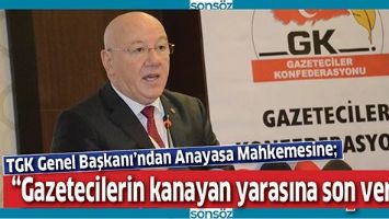 &ldquo;GAZETECİLERİN KANAYAN YARASINA SON VERDİ&rdquo;