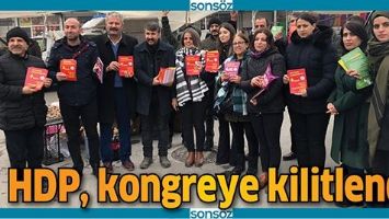 HDP, KONGREYE KİLİTLENDİ