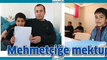 MEHMET&Ccedil;İĞE MEKTUP