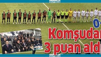 KOMŞUDAN 3 PUAN ALDIK