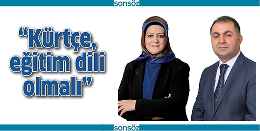 &ldquo;K&Uuml;RT&Ccedil;E, EĞİTİM DİLİ OLMALI&rdquo;