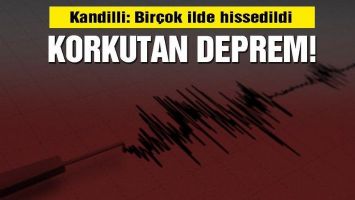 KORKUTAN DEPREM!