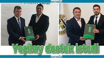 YEŞİLAY DESTEK İSTEDİ