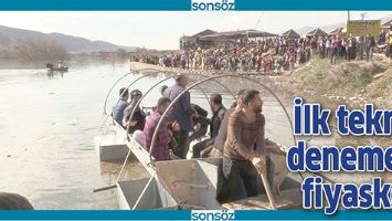 İLK TEKNE DENEMESİ FİYASKO