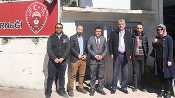 DERNEKLER M&Uuml;D&Uuml;R&Uuml;NDEN ZİYARET