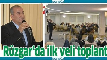 R&Uuml;ZGAR&rsquo;DA İLK VELİ TOPLANTISI