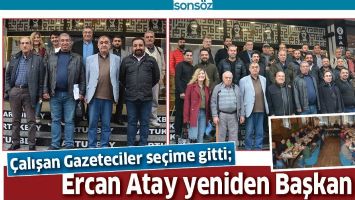 &Ccedil;alışan Gazeteciler se&ccedil;ime gitti;