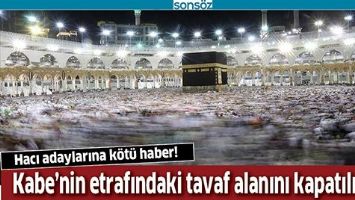 HACI ADAYLARINA K&Ouml;T&Uuml; HABER!
