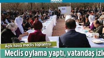 MECLİS OYLAMA YAPTI, VATANDAŞ İZLEDİ