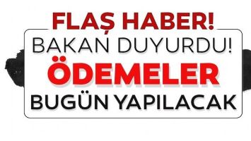 &Ouml;DEMELER BUG&Uuml;N YAPILACAK
