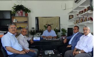 EMEKLİLER DERNEĞİNDEN GAZETEMİZE ZİYARET