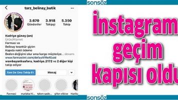 İNSTAGRAM, GE&Ccedil;İM KAPISI OLDU