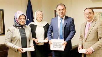 BAŞKANLAR, ABD KONSOLOSU İLE G&Ouml;R&Uuml;ŞT&Uuml;
