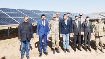 FISTIK TESİSİ VE G&Uuml;NEŞ SANTRALI İNCELENDİ