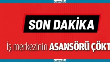 BATMAN&rsquo;DA BİR İŞ MERKEZİNİN ASANS&Ouml;R&Uuml; &Ccedil;&Ouml;KT&Uuml;