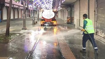 BELEDİYE, TEMİZLİĞE YOĞUNLAŞTI