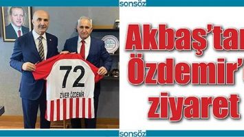 AKBAŞ&rsquo;TAN, &Ouml;ZDEMİR&rsquo;E ZİYARET