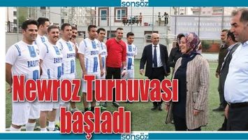 NEWROZ TURNUVASI BAŞLADI
